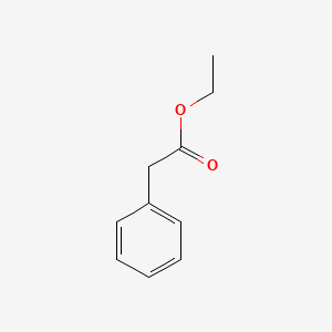 Chemical structure of Ethyl phenylacetate