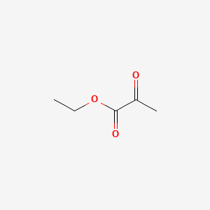 Chemical structure of Ethyl pyruvate
