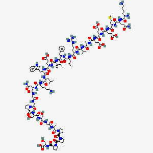 Chemical structure of Exendin-3/4 (59-86)
