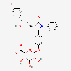 Chemical structure of Ezetimibe glucuronide