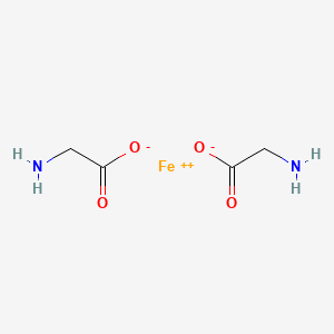 Chemical structure of Ferrochel