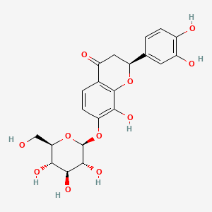Chemical structure of Flavanomarein