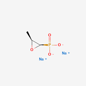 Chemical structure of Fosfomycin sodium