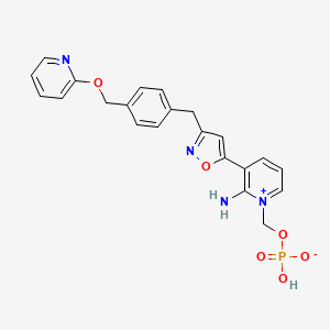Chemical structure of Fosmanogepix