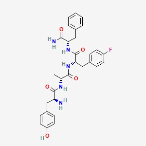 Chemical structure of Frakefamide TFA