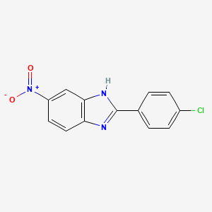 Chemical structure of GABAA receptor agent 1