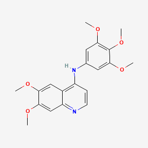 Chemical structure of GAK inhibitor 49