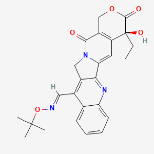 Chemical structure of Gimatecan