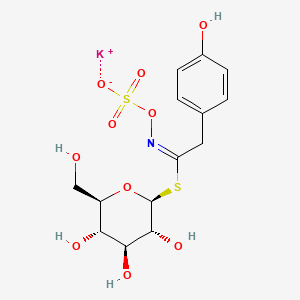 Chemical structure of Glucosinalbate potassium