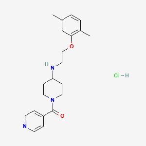 Chemical structure of GRP-60367 hydrochloride