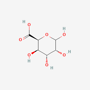 Chemical structure of Guluronic acid