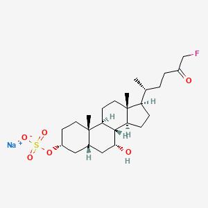 Chemical structure of Gut restricted-7