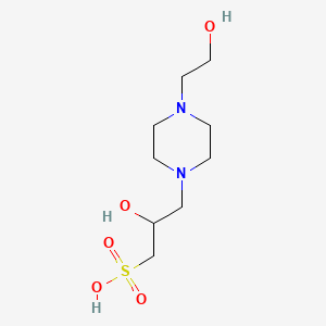 Chemical structure of HEPPSO