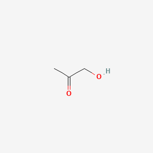 Chemical structure of Hydroxyacetone