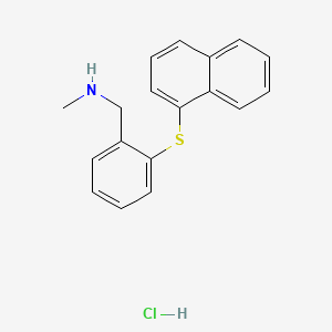 Chemical structure of IFN alpha-IFNAR-IN-1 hydrochloride