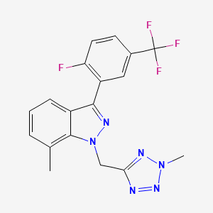 Chemical structure of Inz-5
