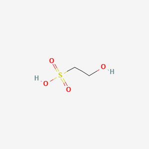 Chemical structure of Isethionic acid