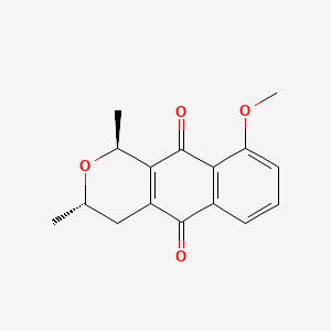 Chemical structure of Isoeleutherin
