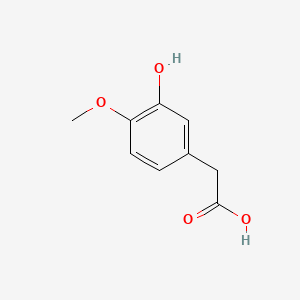 Chemical structure of Isohomovanillic acid