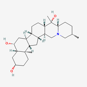 Chemical structure of Isoverticine