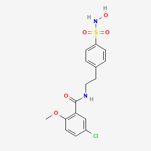 Chemical structure of JC-171
