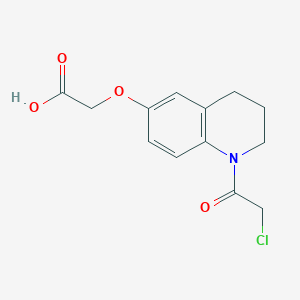 Chemical structure of KB02-COOH