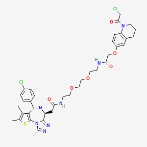 Chemical structure of KB02-JQ1