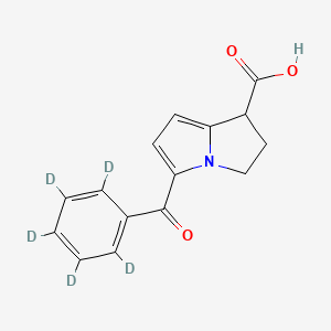 Chemical structure of Ketorolac D5