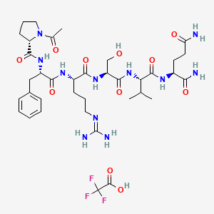Chemical structure of KKI-5 (TFA)