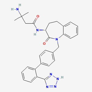 Chemical structure of L-692429