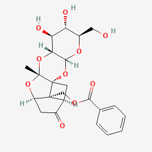 Chemical structure of Lactiflorin