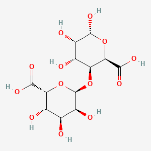 Chemical structure of L-Diguluronic acid