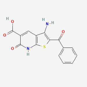 Chemical structure of LDN-91946