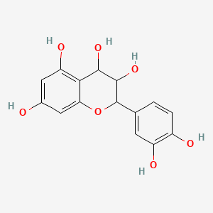 Chemical structure of Leucocyanidin