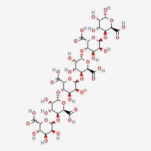 Chemical structure of L-Hexaguluronic acid