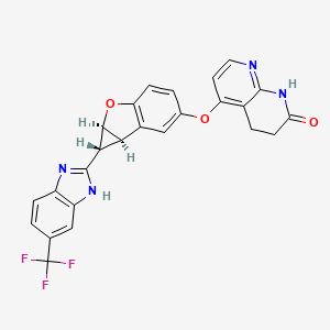 Chemical structure of Lifirafenib