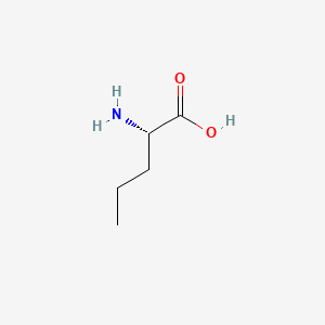 Chemical structure of L-Norvaline