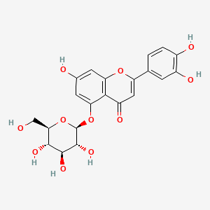Chemical structure of Galuteolin