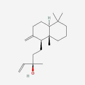 Chemical structure of Manool
