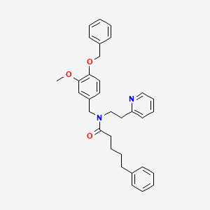 Chemical structure of MCP110
