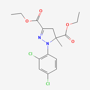 Chemical structure of Mefenpyr-diethyl