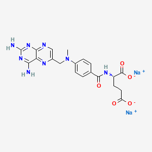 Chemical structure of Sodium Methotrexate
