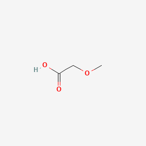 Chemical structure of Methoxyacetic acid