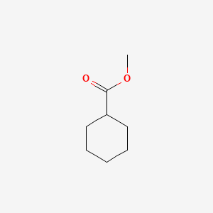 Chemical structure of Methyl cyclohexanecarboxylate