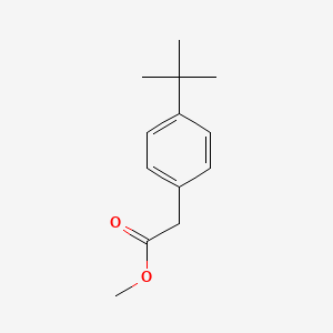 Chemical structure of Methyl p-tert-butylphenylacetate