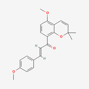 Chemical structure of Millepachine