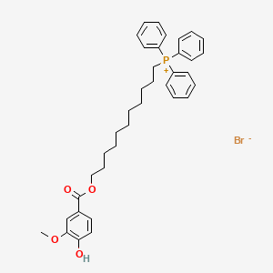 Chemical structure of Mito-apocynin (C11)
