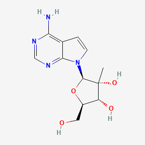 Chemical structure of MK-0608