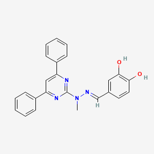 Chemical structure of MK-28