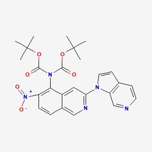 Chemical structure of MK-6240 Precursor